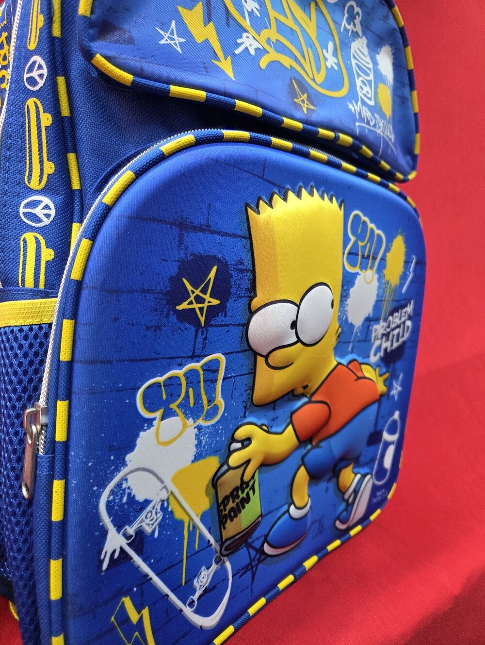 Bart Simpson Backpack - Picture 2 of 9